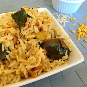 easy lunch recipes,easy dinner recipes,south indian lunch recipes,kathirikai sadam,kathirikai sadam recipe,easy birinjal rice,vangi bath,kathirikal satham