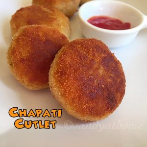 chapati cutlet