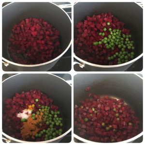 Beetroot poriyal