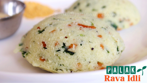 palak rava idli