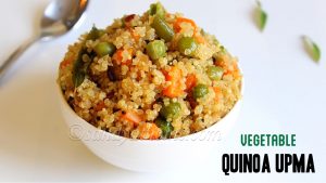 vegetable quinoa upma