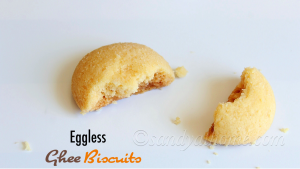 eggless ghee cookies