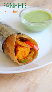 paneer frankie