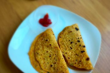 carrot paratha