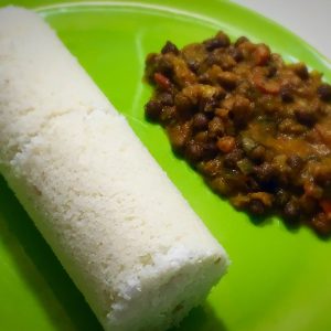 puttu with kadalai curry