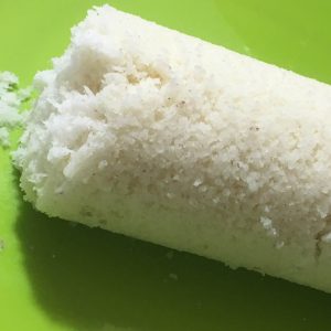 white rice puttu