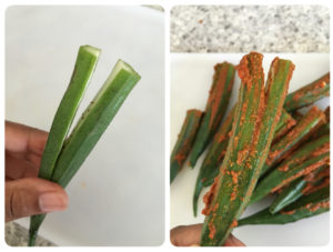 okra fry