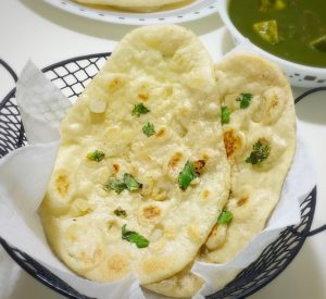 garlic naan, naan, north indian food, naan with yeast, tava naan, yeast