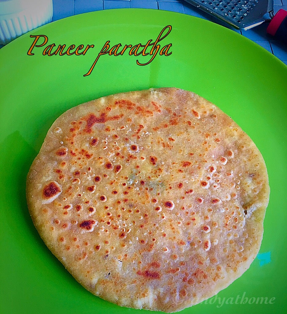 Paneer paratha