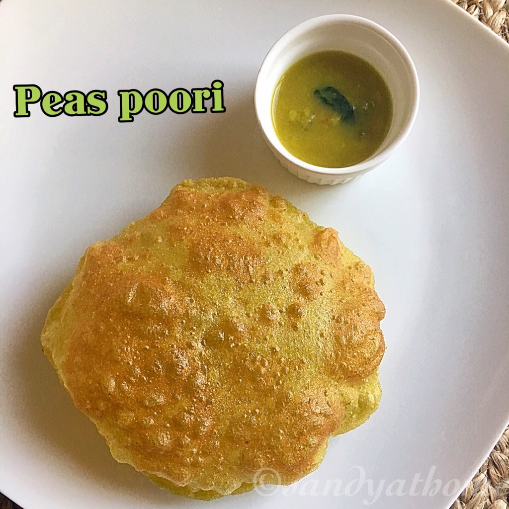 peas poori