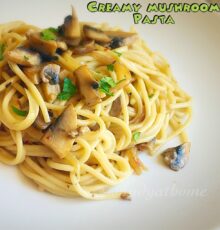 Creamy mushroom spaghetti recipe, How to make mushroom spaghetti