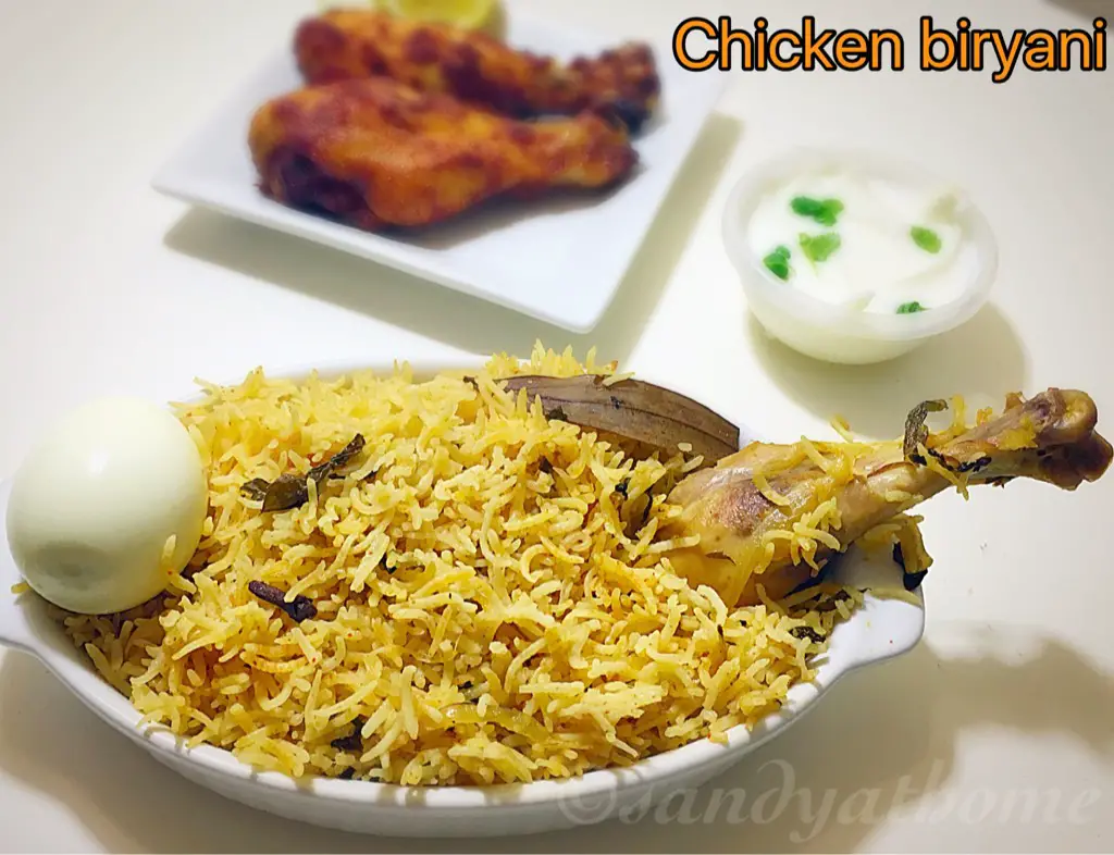 Chicken biryani