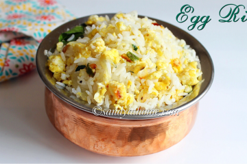 egg rice recipe, guddu rice