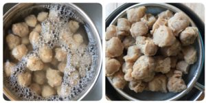 soya chunks preparation,soya chunks cooking with step by step images,soya briyani,how to cook soya chunk