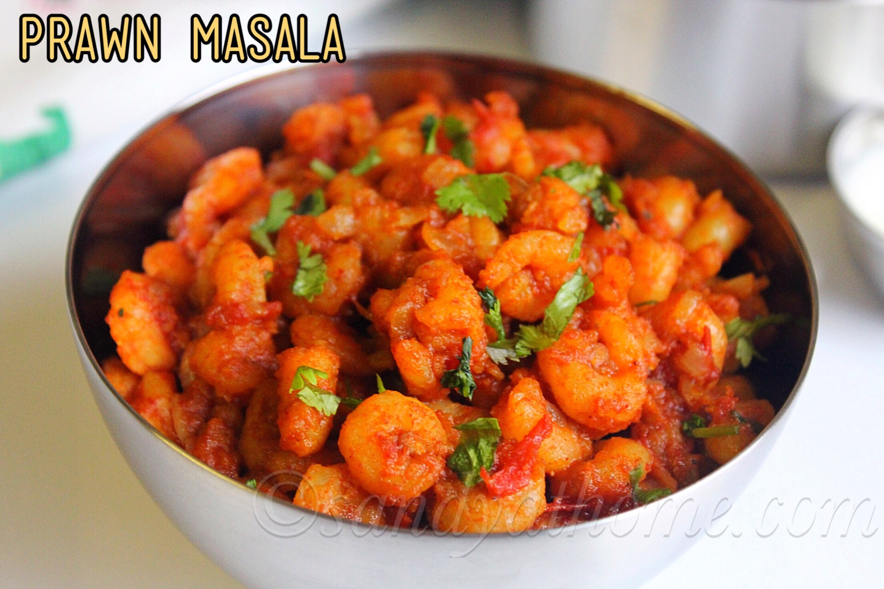 prawn masala - Sandhya's recipes