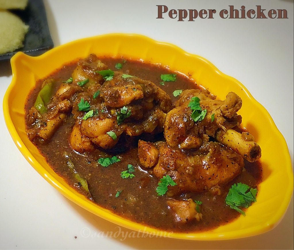 Pepper chicken kuzhambu