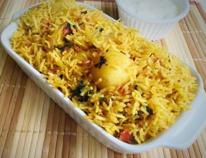 potato biryani