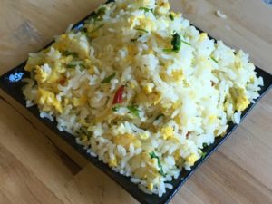 egg rice recipe