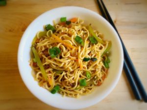 Vegetable noodles,vegetable hakka noodles,noodles,quick noodles,hakka noodles,easy noodles,egg noodles,veg noodles,noodles tossed in veggies,veg noodles,quick noodles,instant noodles,spring onion garnish,fried rice,veg noodles,noodles with step by step images,indian style noodles