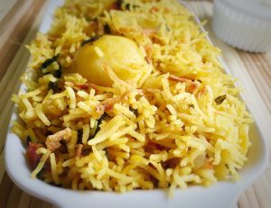 potato biryani