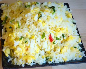 egg rice recipe