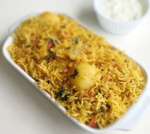 potato biryani