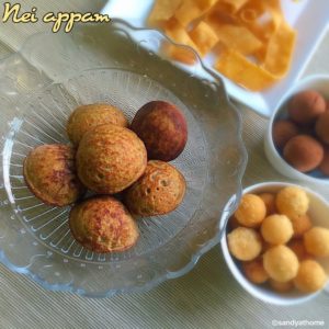 nei appam recipe,ghee appam recipe,savouries recipes,diwali savouries recipes,krishna jayanthi recipes,gokulashtami savouries recipes,festival savouries,south indian savouries,instant nei appam,Karthika deepam savouries