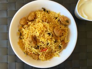 soya chunk biryani, meal maker biryani,soya biryani recipe,easy biryani recipe,vegetarian biryani recipe,quick biryani recipe,soya chunks recipe,soya chunk,meal maker biryani,soya nugget biryani,soya protein biryani,biryani,instant biryani recipe south indian biryani recipes,indian biryani recipes,