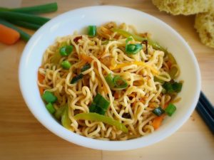 Vegetable noodles,vegetable hakka noodles,noodles,quick noodles,hakka noodles,easy noodles,egg noodles,veg noodles,noodles tossed in veggies,veg noodles,quick noodles,instant noodles,spring onion garnish,fried rice,veg noodles,noodles with step by step images,indian style noodles