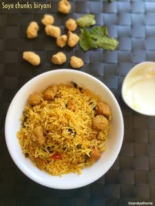 soya chunk biryani, meal maker biryani,soya biryani recipe,easy biryani recipe,vegetarian biryani recipe,quick biryani recipe,soya chunks recipe,soya chunk,meal maker biryani,soya nugget biryani,soya protein biryani,biryani,instant biryani recipe south indian biryani recipes,indian biryani recipes,