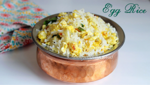 guddu rice, egg rice