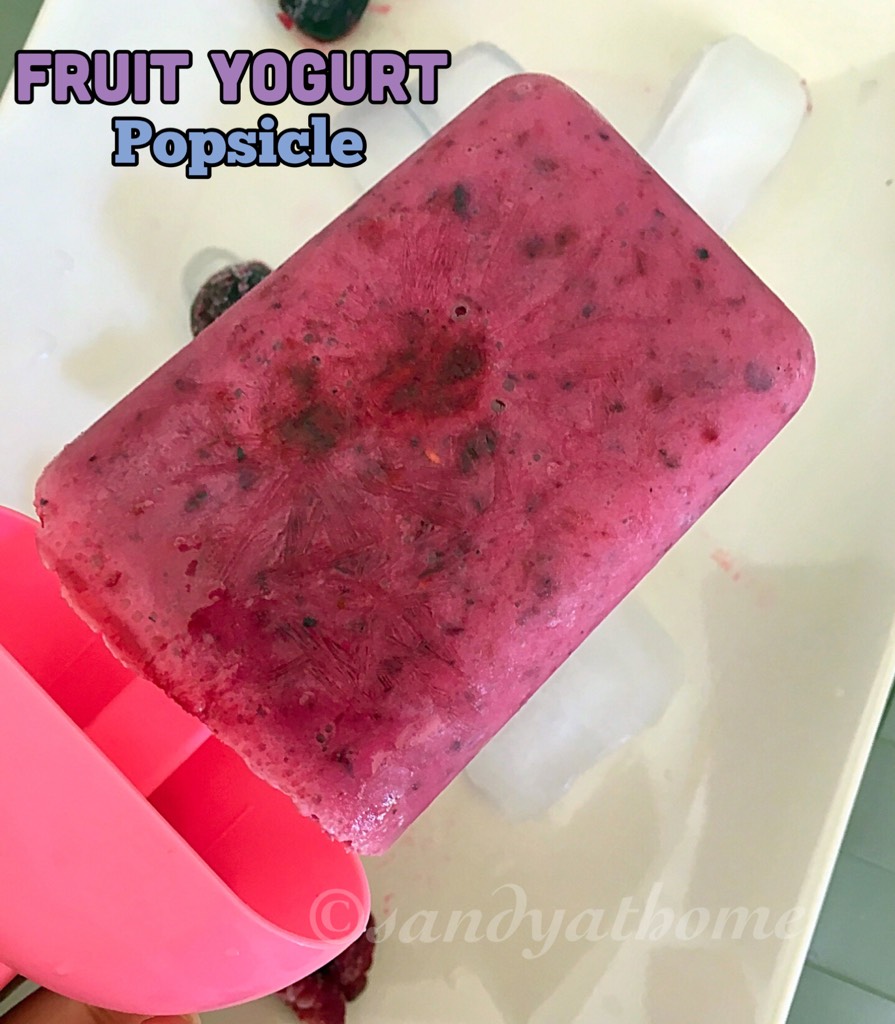 Fruit Yogurt Popsicle