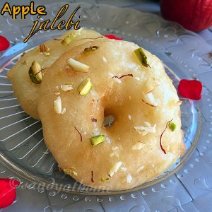 Apple jalebi