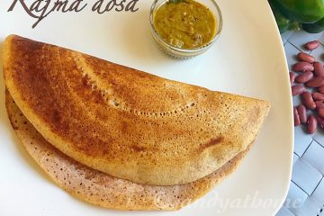 rajma dosa