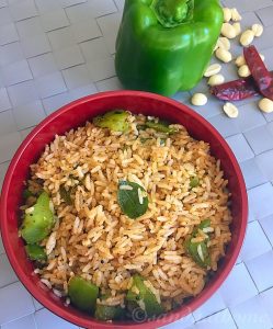 Capsicum masala rice