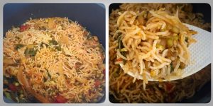 Sprouted moong biryani recipe