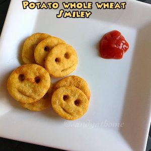 Potato whole wheat smiley