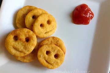 Potato whole wheat smiley