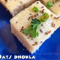 Oats dhokla