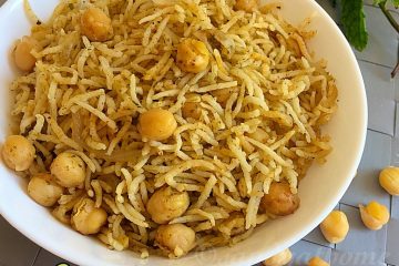 chana biryani