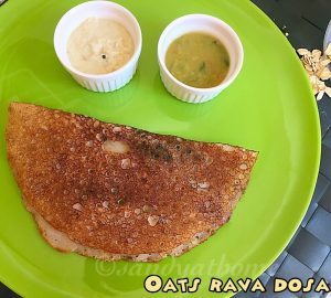 oats-rava-dosa