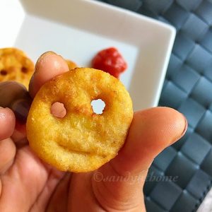 Potato whole wheat smiley