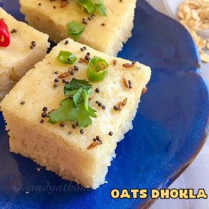 Oats dhokla