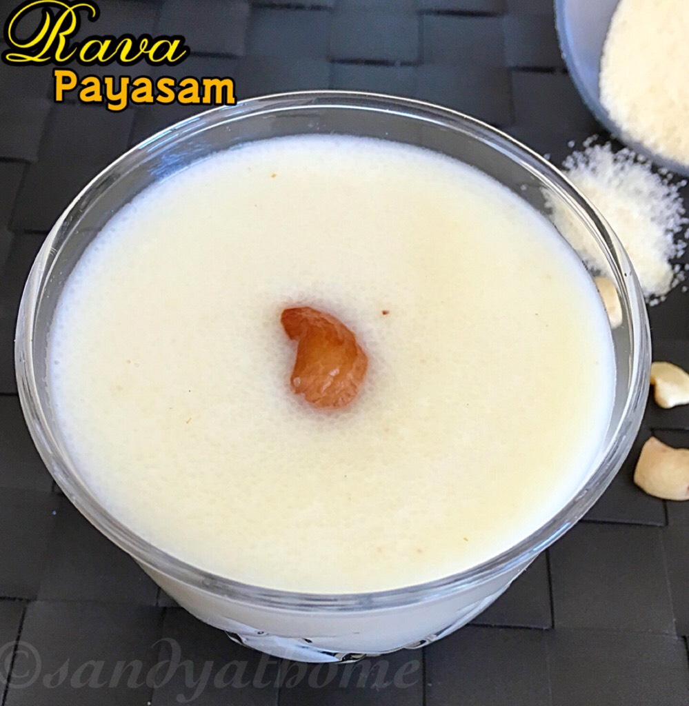 rava payasam