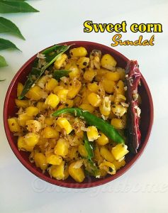 sweet corn sundal