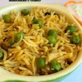 Peas masala pulao