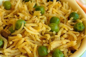 Peas masala pulao