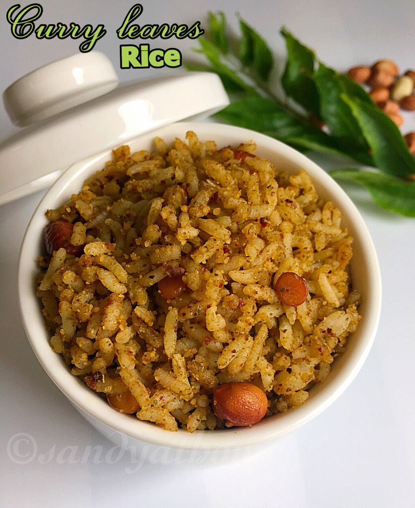 Curry leaves rice