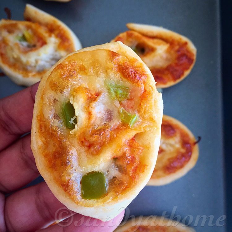 Pizza rolls recipe, How to make Pizza rolls Sandhya's recipes