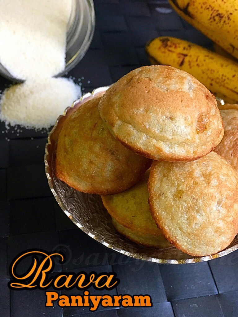 Rava sweet paniyaram